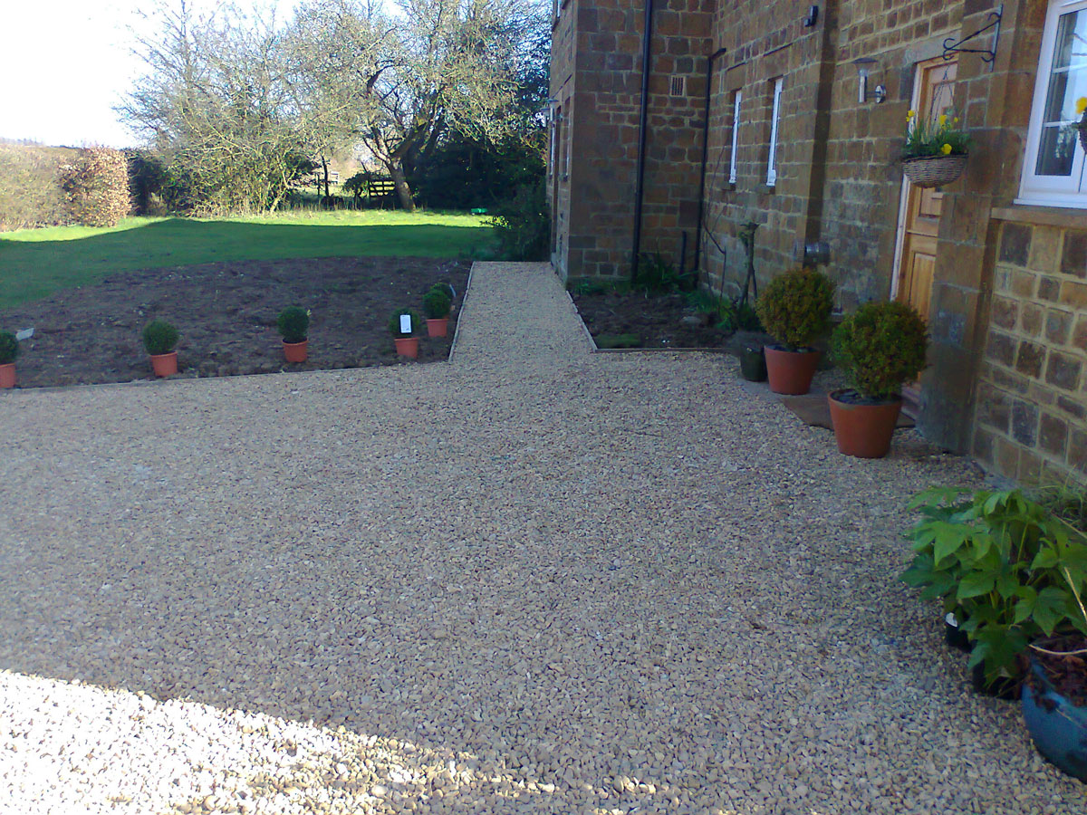 driveway by front door